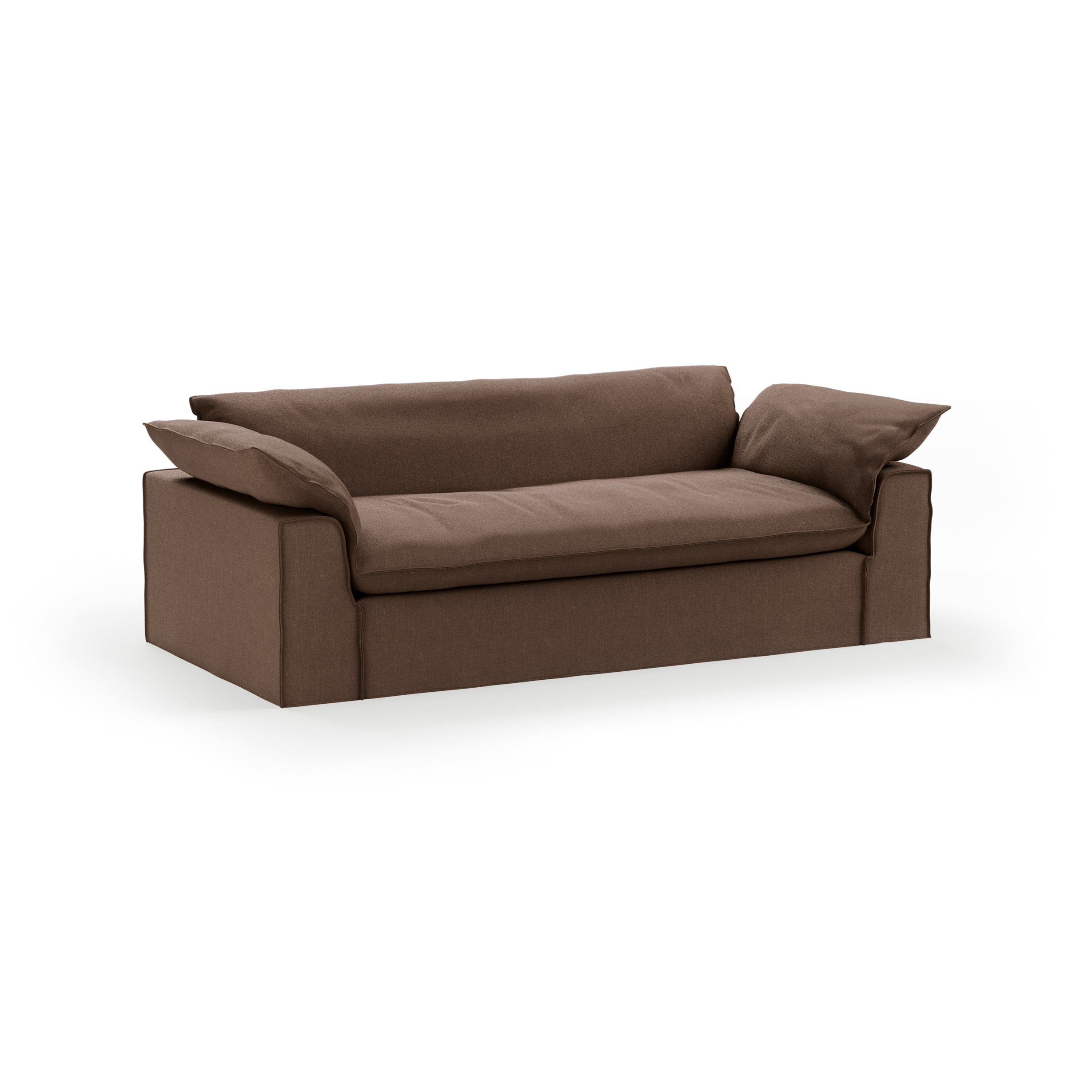 Nomad couch: 244cm, whisper, quicksand - Image 2