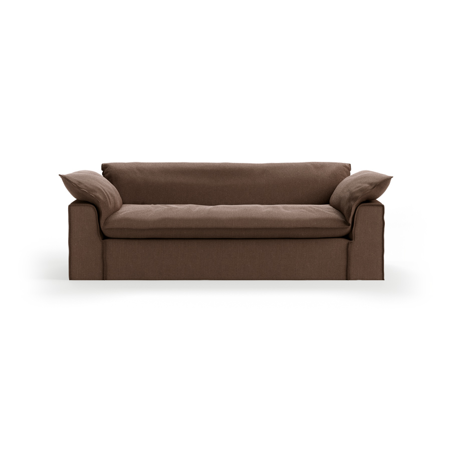Nomad couch: 244cm, whisper, quicksand