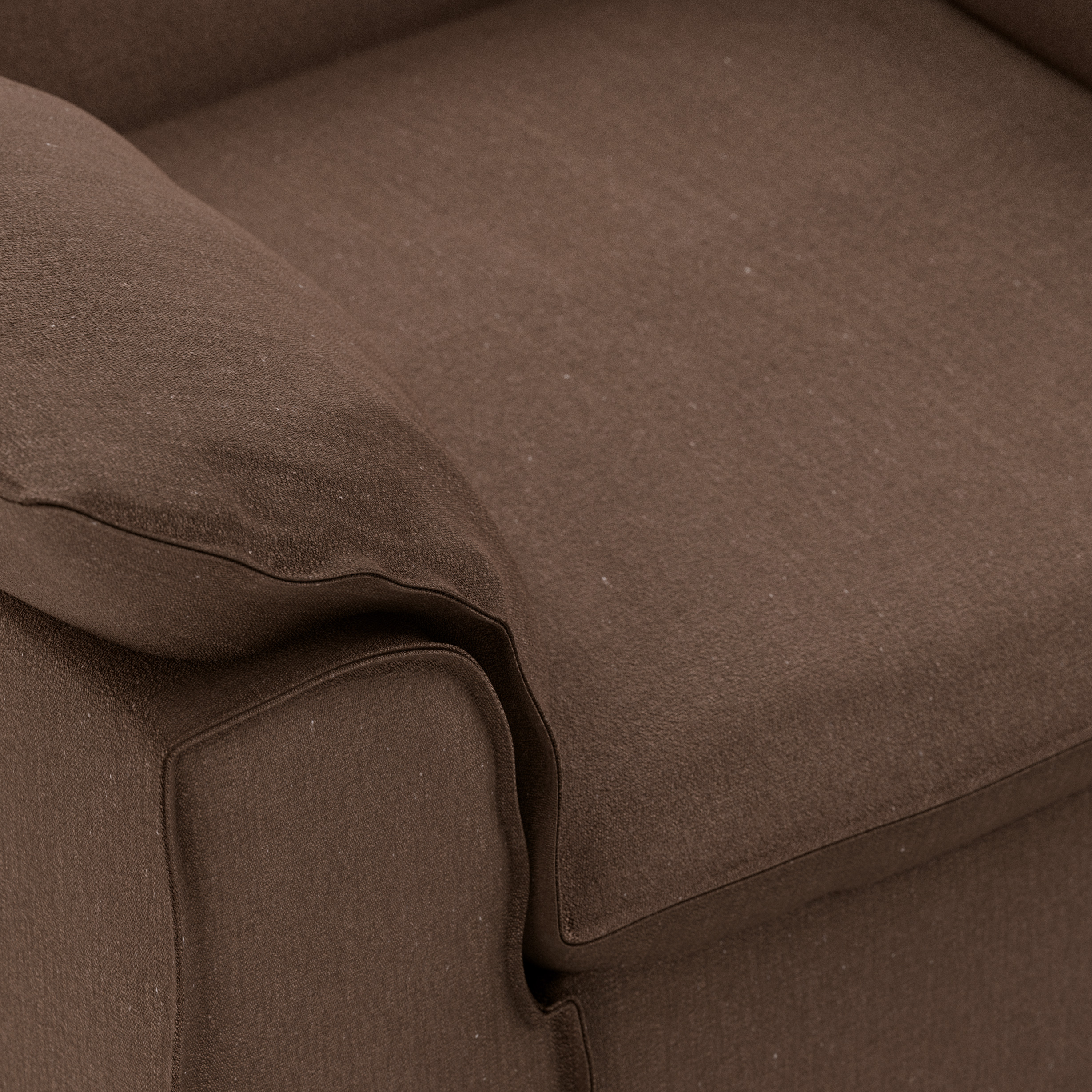 Nomad couch cover: loveseat, whisper, quicksand - Image 4