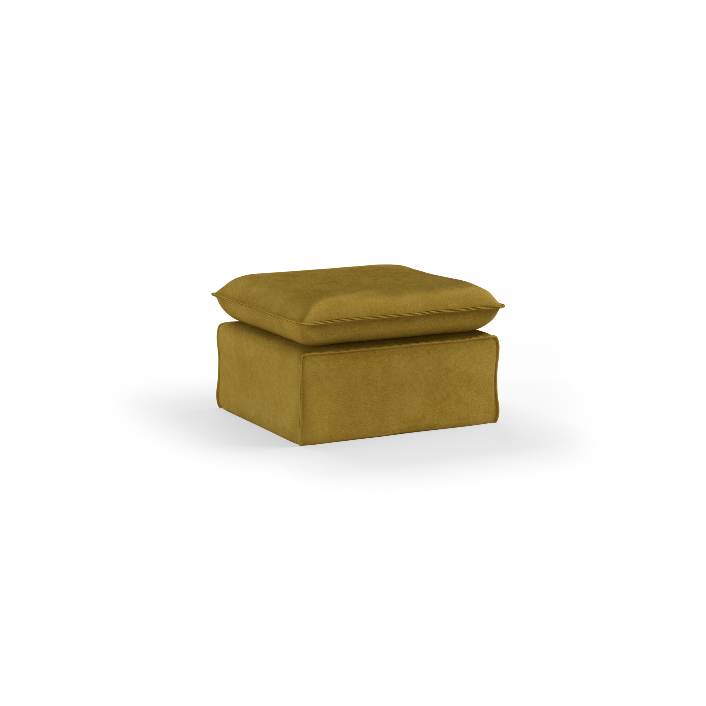 Nomad couch: hocker, royal velvet, thai curry - Image 2