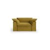 Nomad couch: loveseat, royal velvet, thai curry