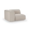 FLAKE couch: element left, cosy, beige - Image 2