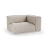 FLAKE couch: element right 1,5-seat, cosy, beige - Image 2