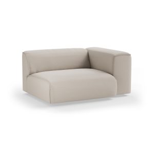 Alternative view of FLAKE couch: element right XL, cosy, beige