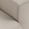 FLAKE couch: element right XL, cosy, beige - Image 3