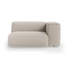 FLAKE couch: element right XL, cosy, beige