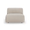 FLAKE couch: element middle, cosy, beige