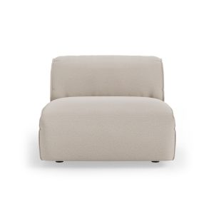 FLAKE couch: element middle, cosy, beige
