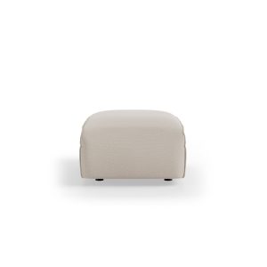FLAKE couch: element hocker small, cosy, beige