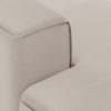FLAKE couch: element left longchair, cosy, beige - Image 3