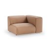 FLAKE couch: element right, corduroy rib, brown - Image 2