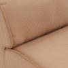 FLAKE couch: element middle, corduroy rib, brown - Image 3