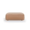 FLAKE couch: element hocker, corduroy rib, brown