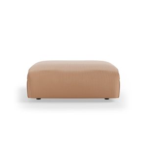 FLAKE couch: element hocker, corduroy rib, brown