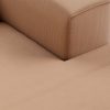 FLAKE couch: element right divan, corduroy rib, brown - Image 3