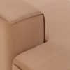 FLAKE couch: element left longchair, corduroy rib, brown - Image 3