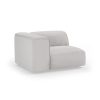 FLAKE couch: element left, corduroy rib, cream - Image 2