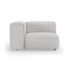 FLAKE couch: element left, corduroy rib, cream