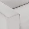 FLAKE couch: element left 1,5-seat, corduroy rib, cream - Image 3