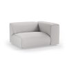 FLAKE couch: element right 1,5-seat, corduroy rib, cream - Image 2