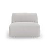 FLAKE couch: element middle, corduroy rib, cream