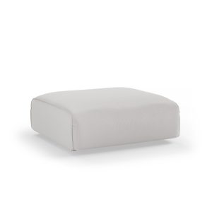 Alternative view of FLAKE couch: element hocker, corduroy rib, cream