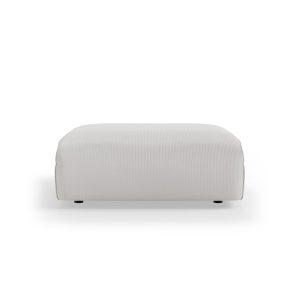 FLAKE couch: element hocker, corduroy rib, cream
