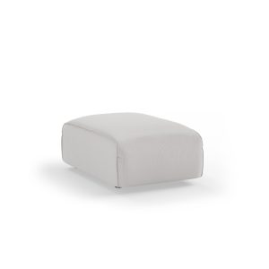 Alternative view of FLAKE couch: element hocker small, corduroy rib, cream
