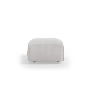 FLAKE couch: element hocker small, corduroy rib, cream