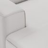 FLAKE couch: element left divan, corduroy rib, cream - Image 3