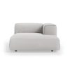 FLAKE couch: element right divan, corduroy rib, cream
