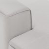 FLAKE couch: element left longchair, corduroy rib, cream - Image 3