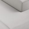 FLAKE couch: element right longchair, corduroy rib, cream - Image 3
