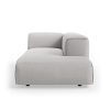 FLAKE couch: element right longchair, corduroy rib, cream