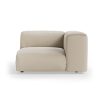 FLAKE couch: element right, corduroy rib, hay