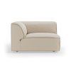 FLAKE couch: element corner, corduroy rib, hay