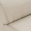 FLAKE couch: element middle 1,5-seat, corduroy rib, hay - Image 3
