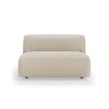 FLAKE couch: element middle XL, corduroy rib, hay