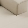 FLAKE couch: element right divan, corduroy rib, hay - Image 3