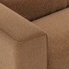 FLAKE couch: element left 1,5-seat, corduroy velvet, aged gold - Image 3