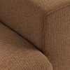 FLAKE couch: element right XL, corduroy velvet, aged gold - Image 3