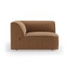 FLAKE couch: element corner, corduroy velvet, aged gold