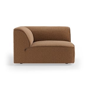 FLAKE couch: element corner, corduroy velvet, aged gold