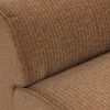 FLAKE couch: element middle 1,5-seat, cord. velvet, aged gold - Image 3