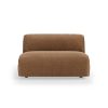 FLAKE couch: element middle XL, corduroy velvet, aged gold