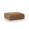FLAKE couch: element hocker, corduroy velvet, aged gold - Image 2