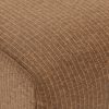 FLAKE couch: element hocker small, corduroy velvet, aged gold - Image 3