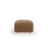 FLAKE couch: element hocker small, corduroy velvet, aged gold