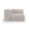 FLAKE couch: element left, sneak, light grey