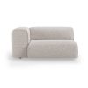 FLAKE couch: element left XL, sneak, light grey